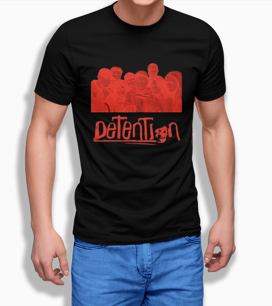 Detention Skull Group Image T-Shirt