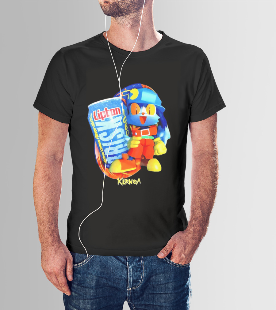 Klonoa Lipton Brisk Iced Tea Natural Lemon Flavor Beverage T-Shirt