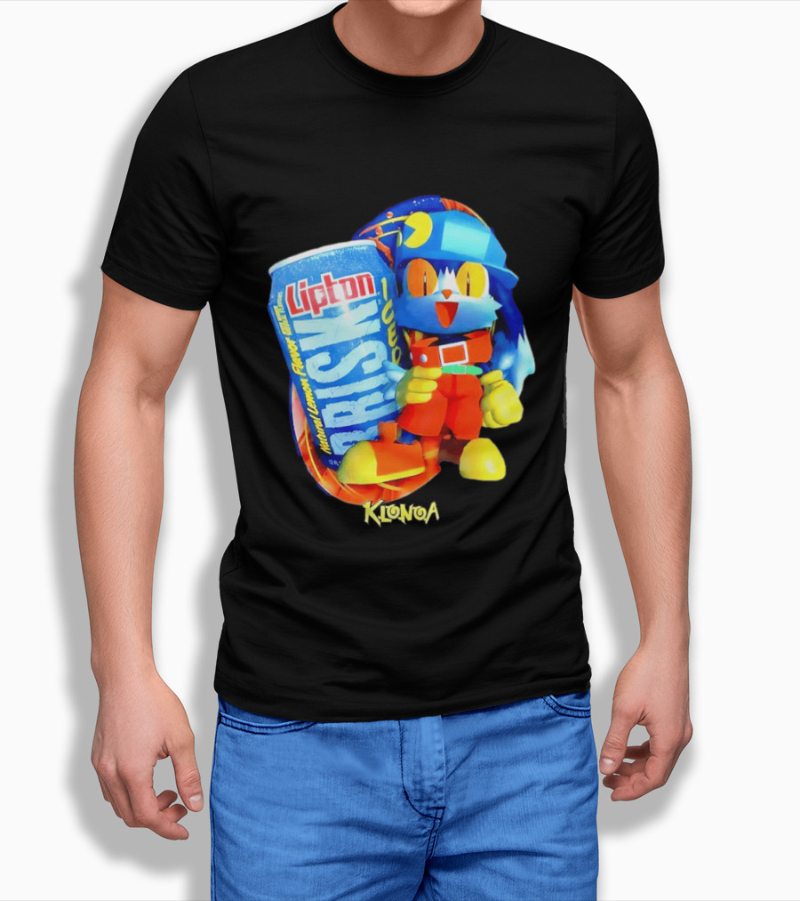 Klonoa Lipton Brisk Iced Tea Natural Lemon Flavor Beverage T-Shirt
