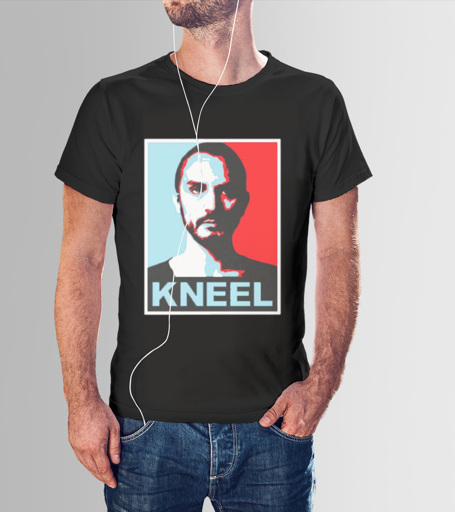 Kneel Before Zod Iconic Propaganda Style Fairy Tale Villain T-Shirt