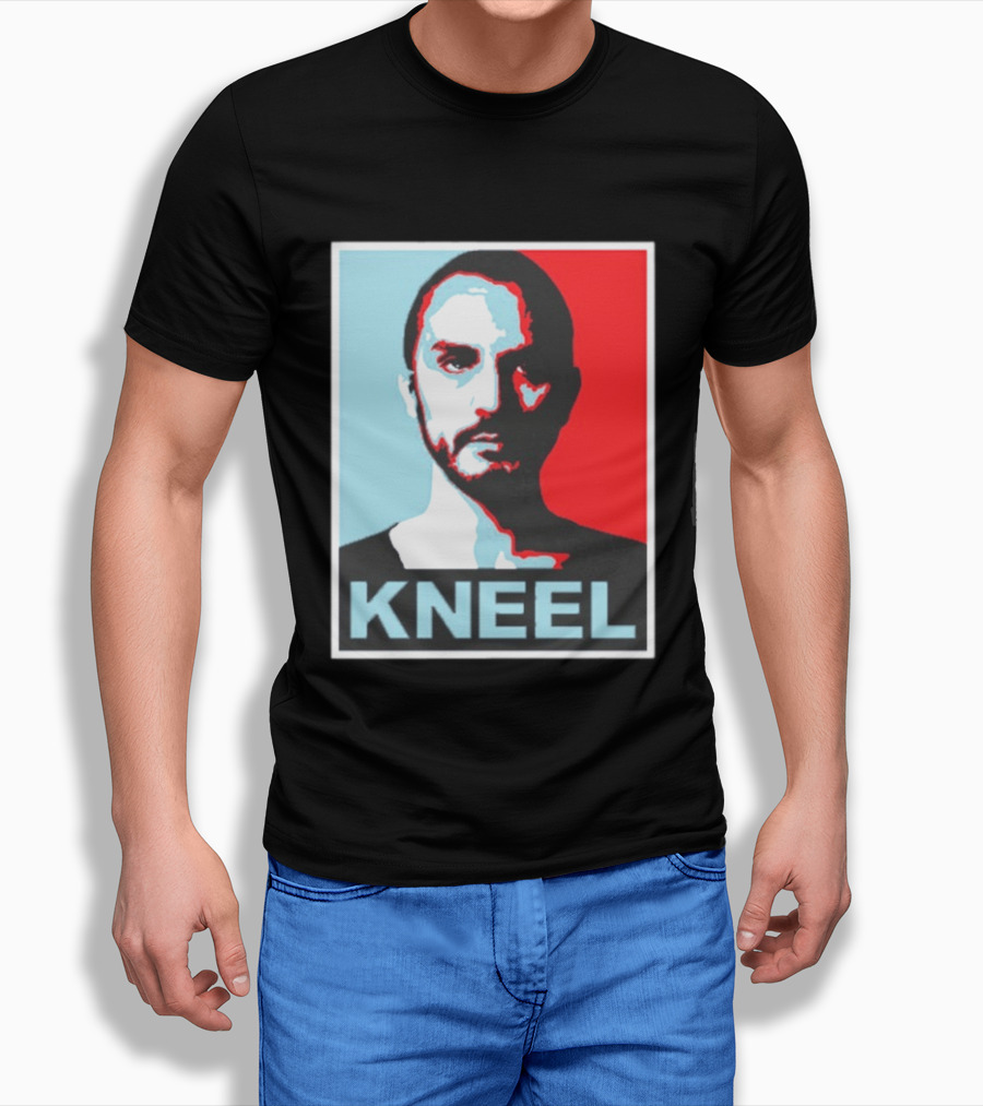 Kneel Before Zod Iconic Propaganda Style Fairy Tale Villain T-Shirt