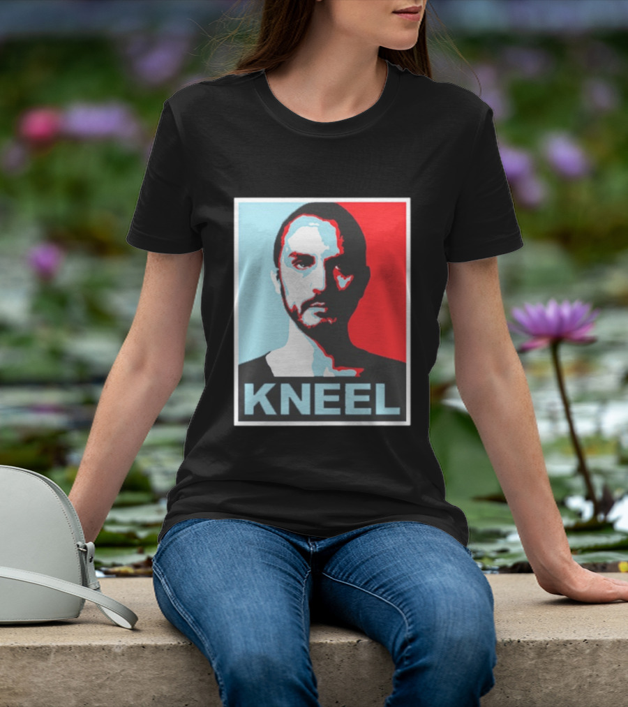 Kneel Before Zod Iconic Propaganda Style Fairy Tale Villain T-Shirt