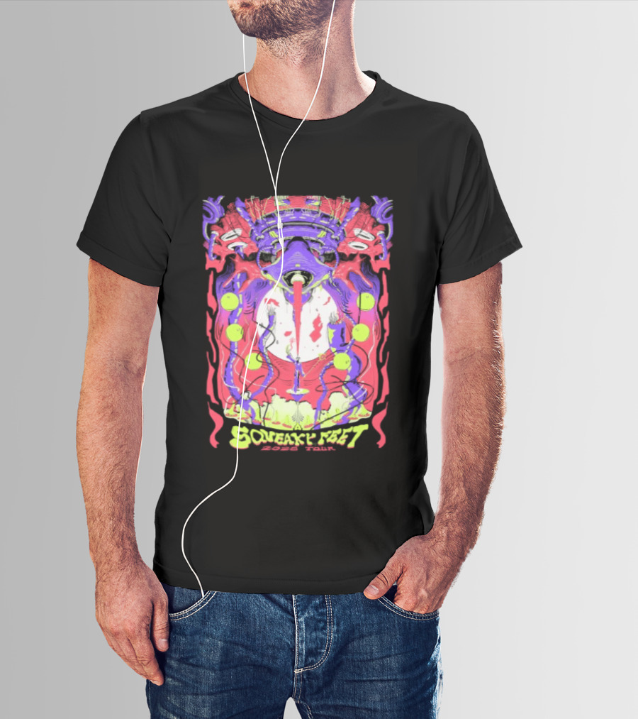 Squeaky Feet Tour 2026 Psychedelic T-Shirt