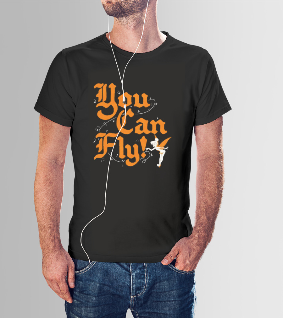 Tinker Bell Disney You Can Fly Fantasy Adventure T-Shirt