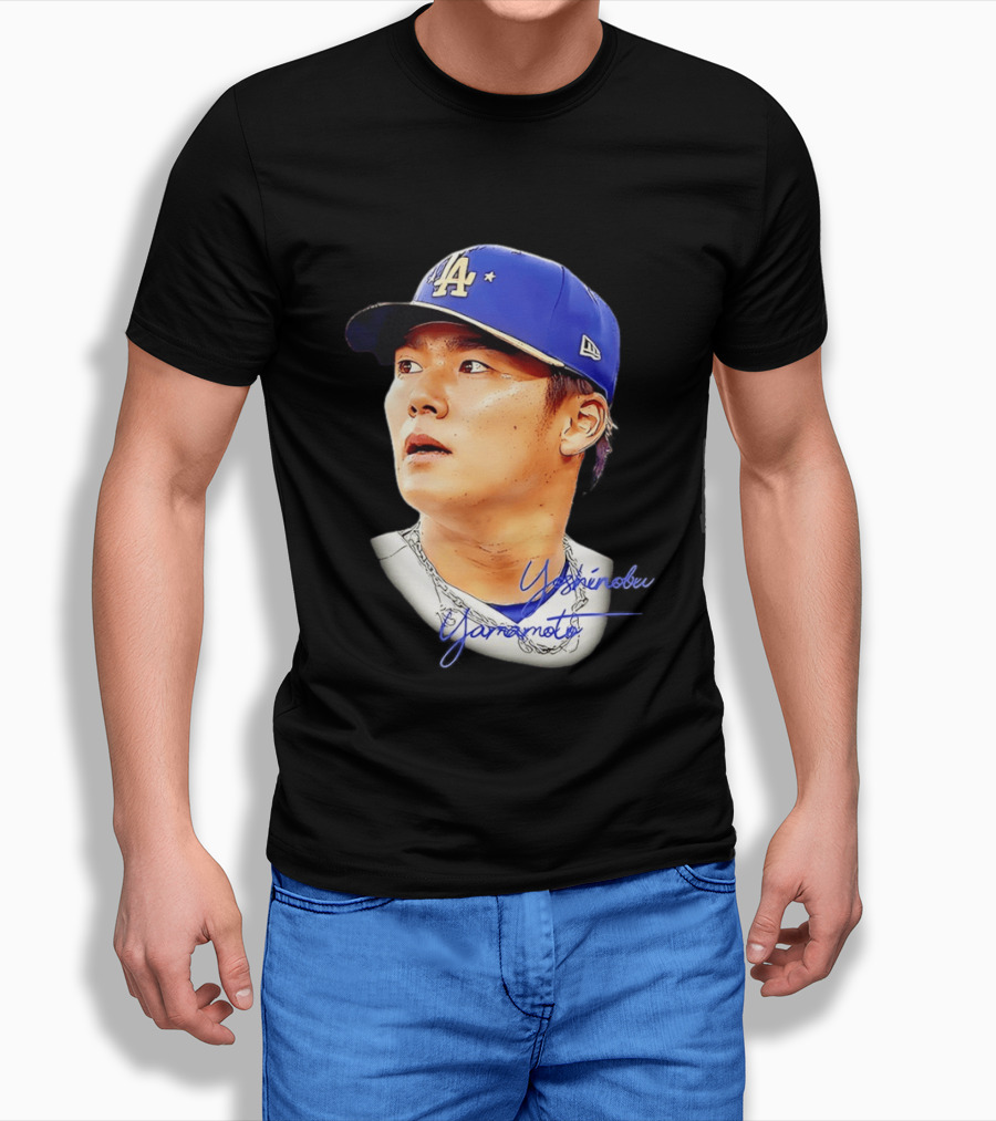 Yoshinobu Yamamoto Los Angeles Dodgers Baseball Player T-Shirt