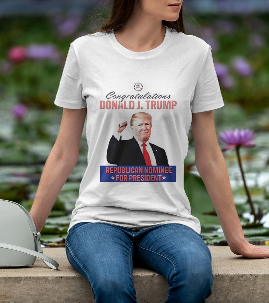 Donald J Trump Republican Nominee For President Conservatives T-Shirt