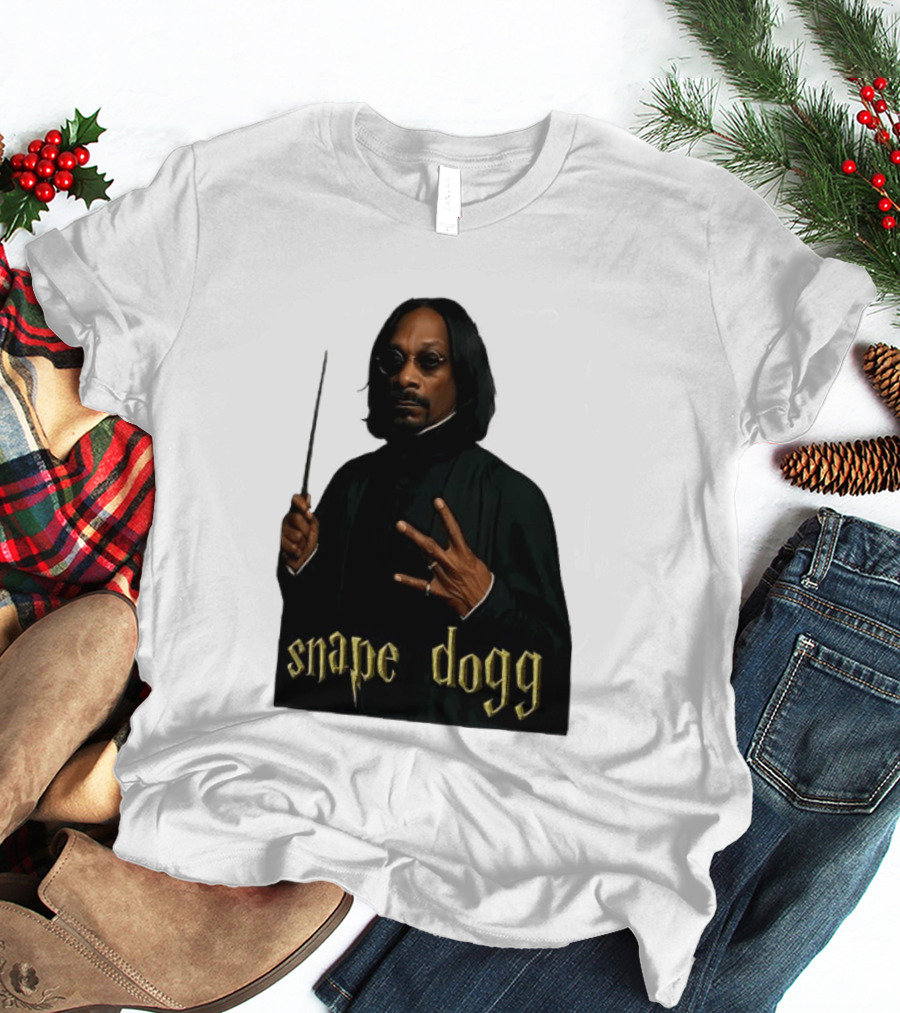 Snape Dogg Snoop Dogg Wizard Mashup Humor T-Shirt
