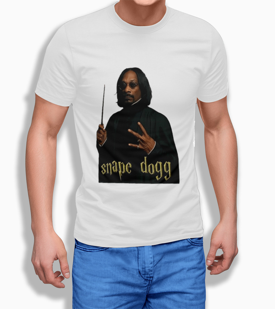 Snape Dogg Snoop Dogg Wizard Mashup Humor T-Shirt