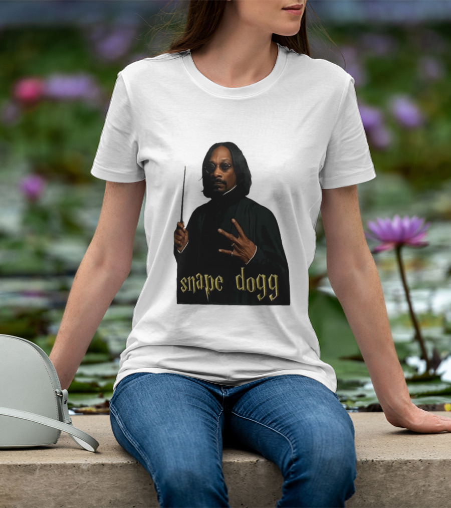 Snape Dogg Snoop Dogg Wizard Mashup Humor T-Shirt