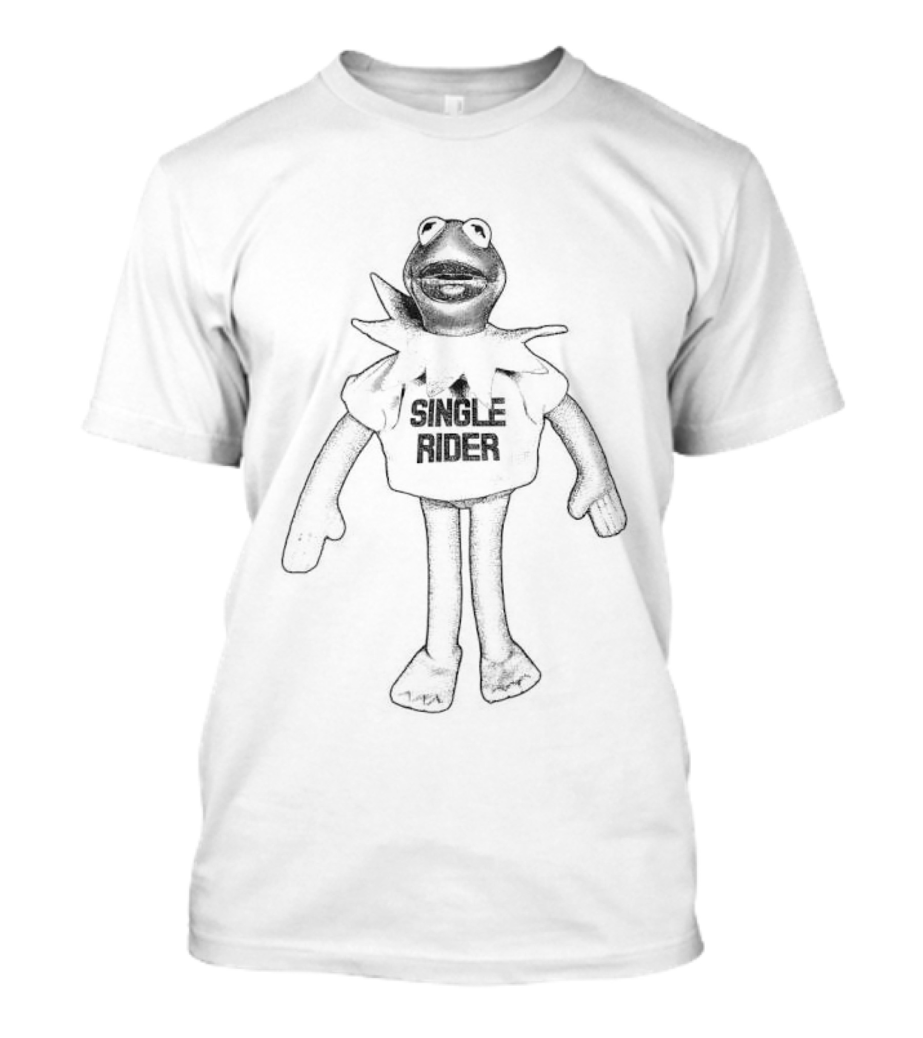 Kermit The Frog Single Rider Muppet 3D Ride Experience T-Shirt