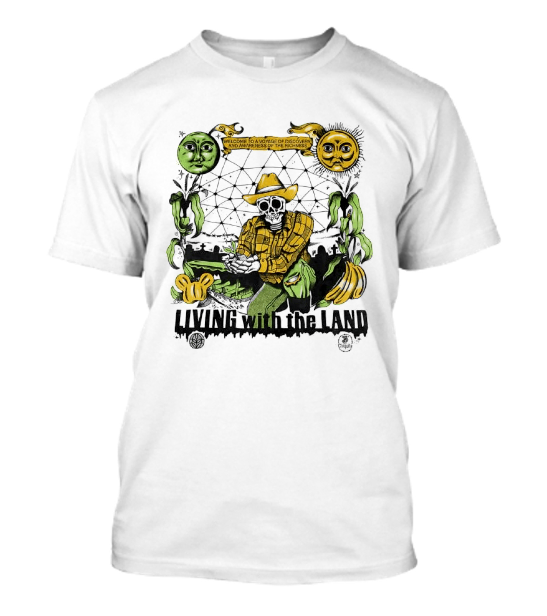 Living With The Land Welcome To A Voyage Of Discovery And Awareness Of The Richness T-Shirt