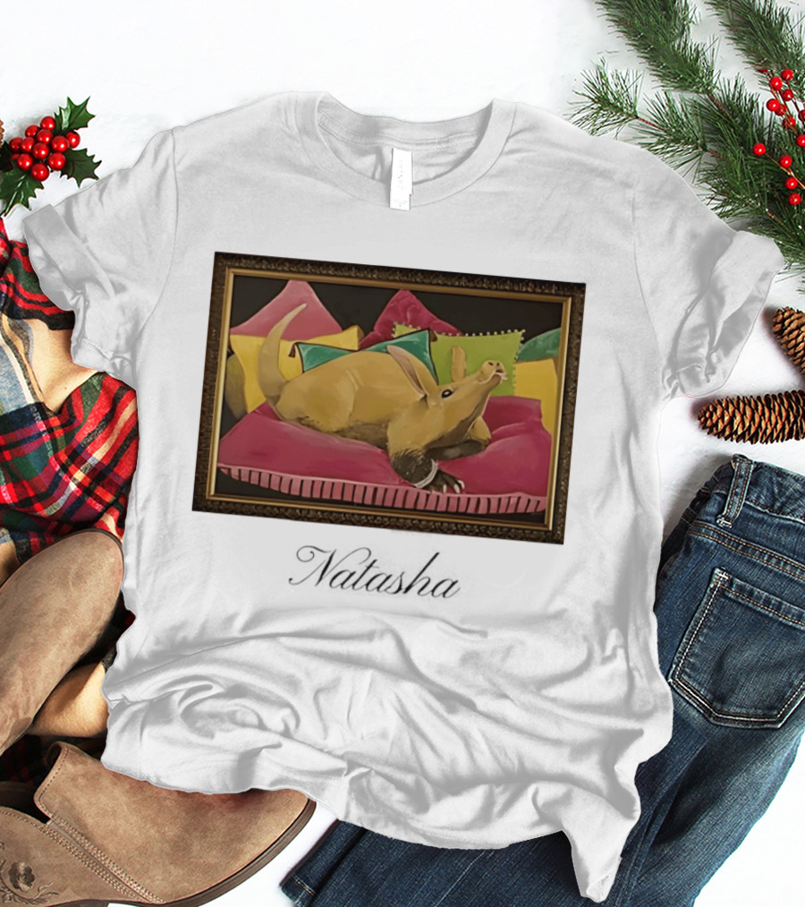 Natasha Painting Photo Flame Armadillo On Pillows Framed T-Shirt