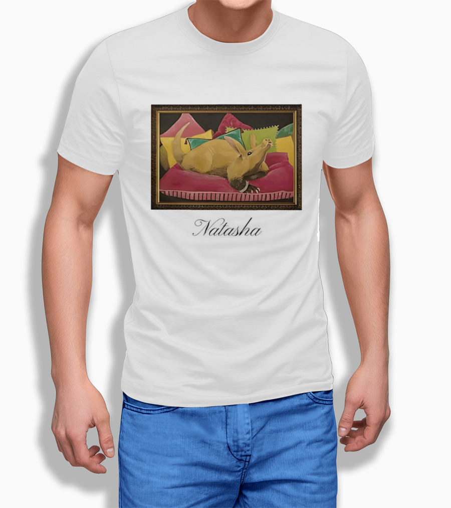 Natasha Painting Photo Flame Armadillo On Pillows Framed T-Shirt