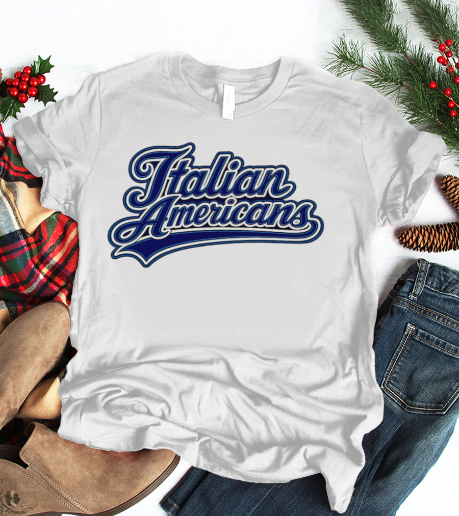 Italian Americans 2026 Baseball T-Shirt