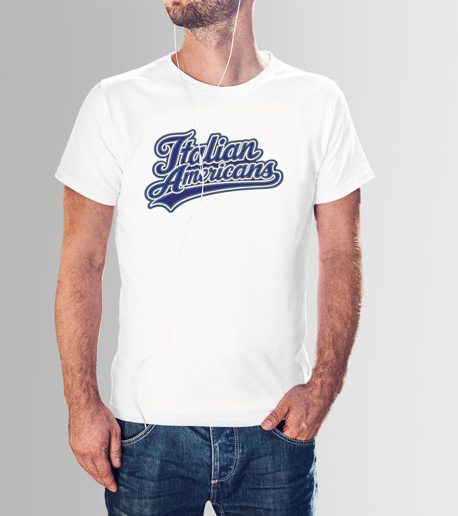 Italian Americans 2026 Baseball T-Shirt