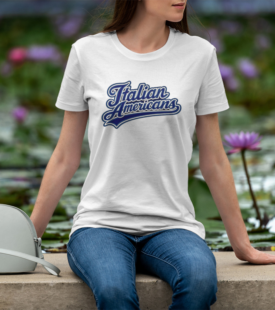 Italian Americans 2026 Baseball T-Shirt