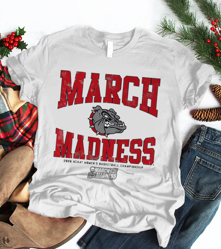 Gonzaga Bulldogs 2026 NCAA Women's Basketball Championship March Madness T-Shirt