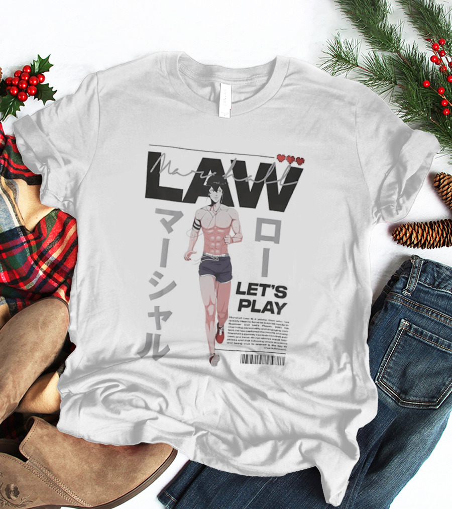 LAW LET'S PLAY Magazine Cover T-Shirt