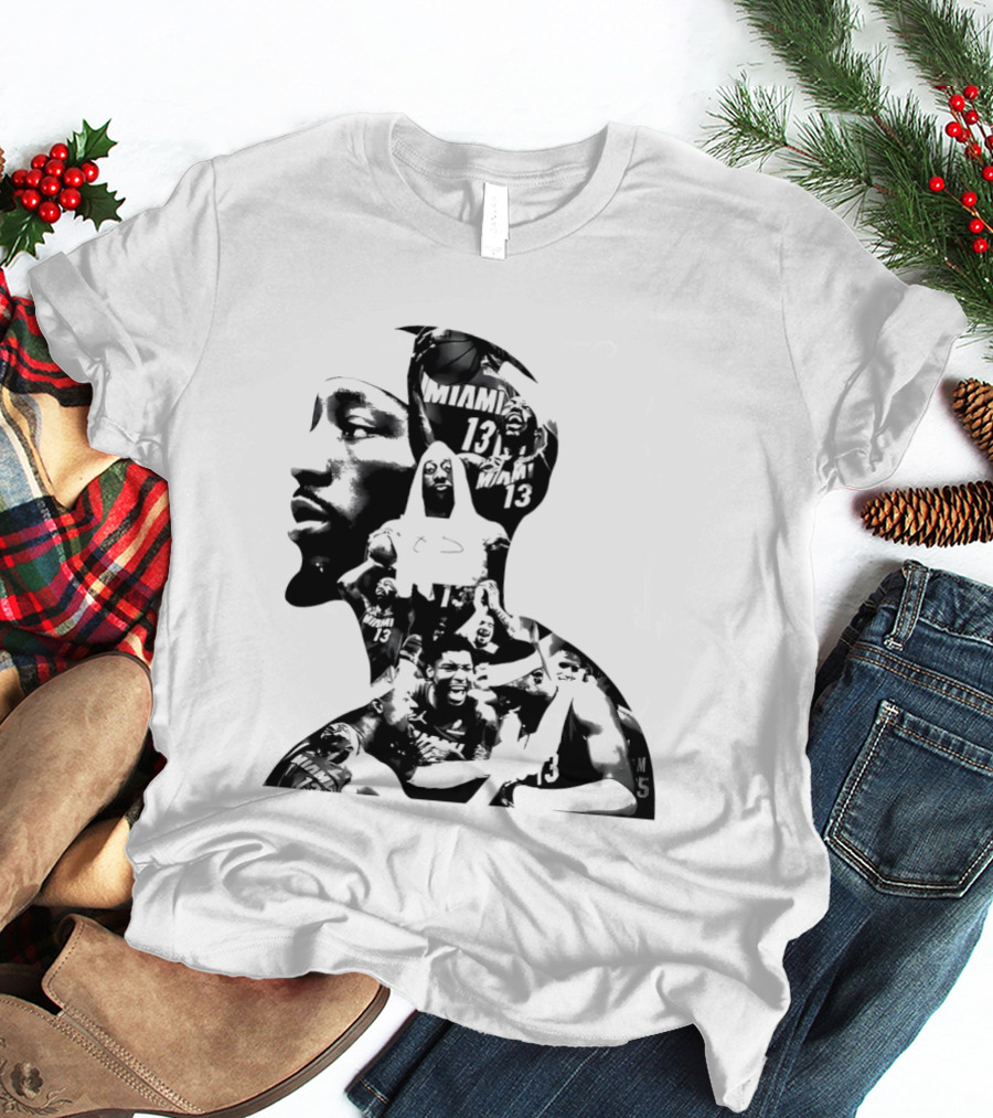 Miami 13 Bam Adebayo Basketball 83 Points T-Shirt