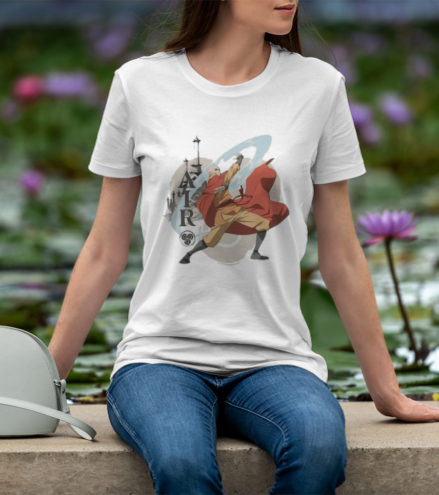 Complex Pop Avatar The Last Airbender First Look Aang Airbending T-Shirt