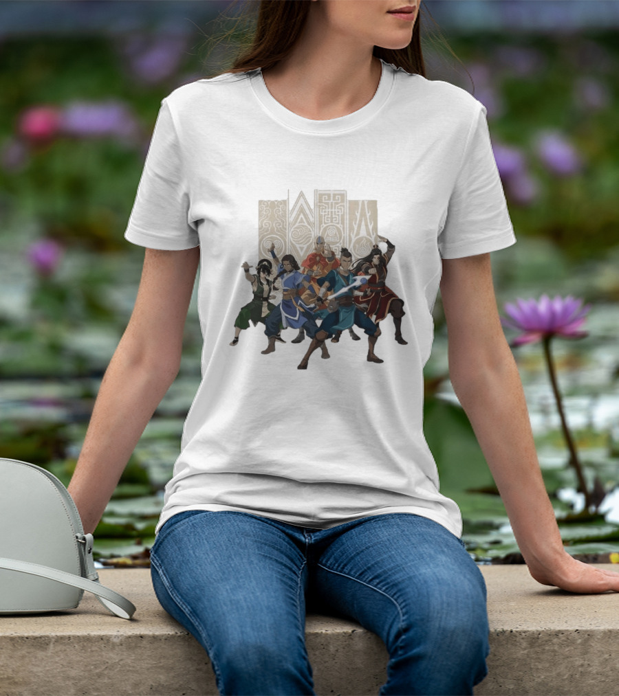 Complex Pop Avatar The Last Airbender Team Avatar Adults First Look T-Shirt
