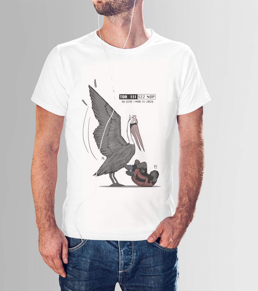 Toronto Raptors Vs New Orleans Pelicans Game 111 122 2026 T-Shirt