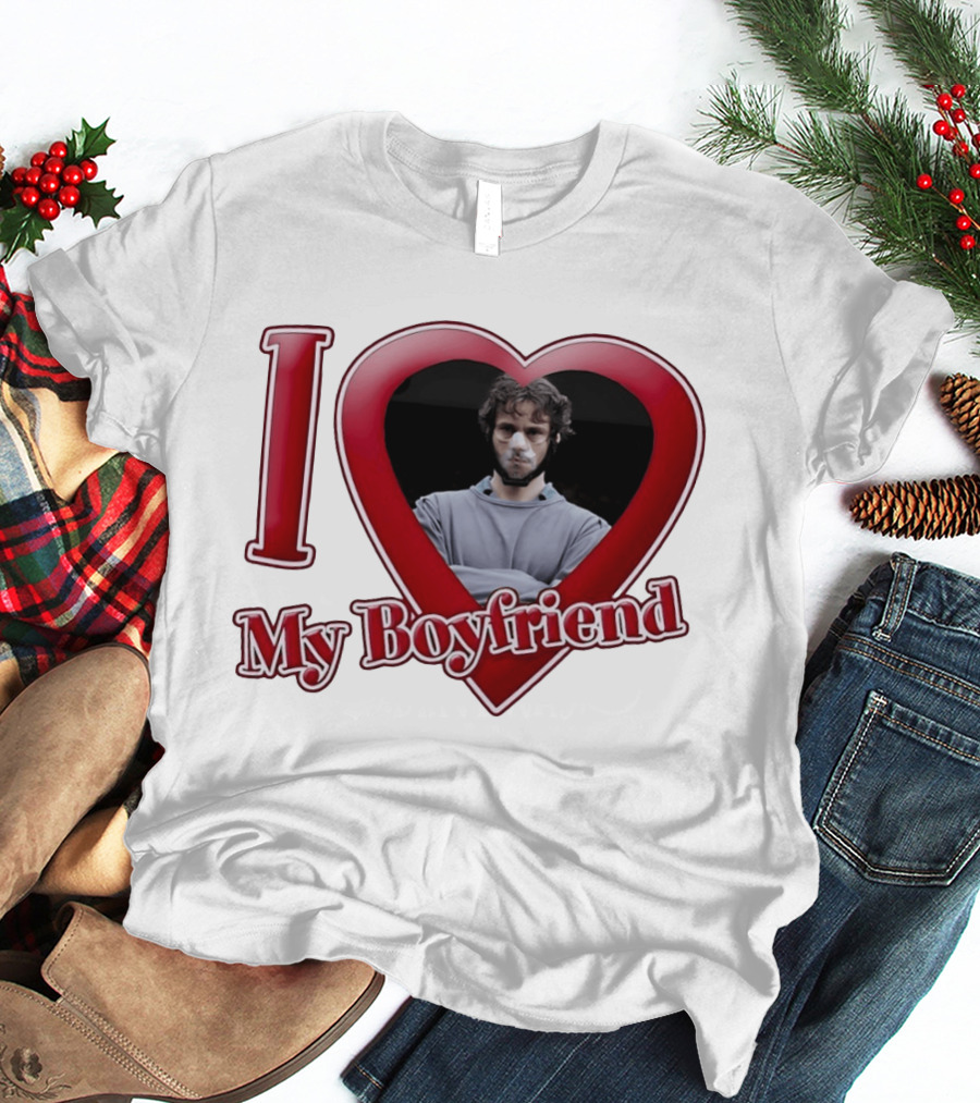 I Love My Boyfriend Will Graham Heart Image T-Shirt