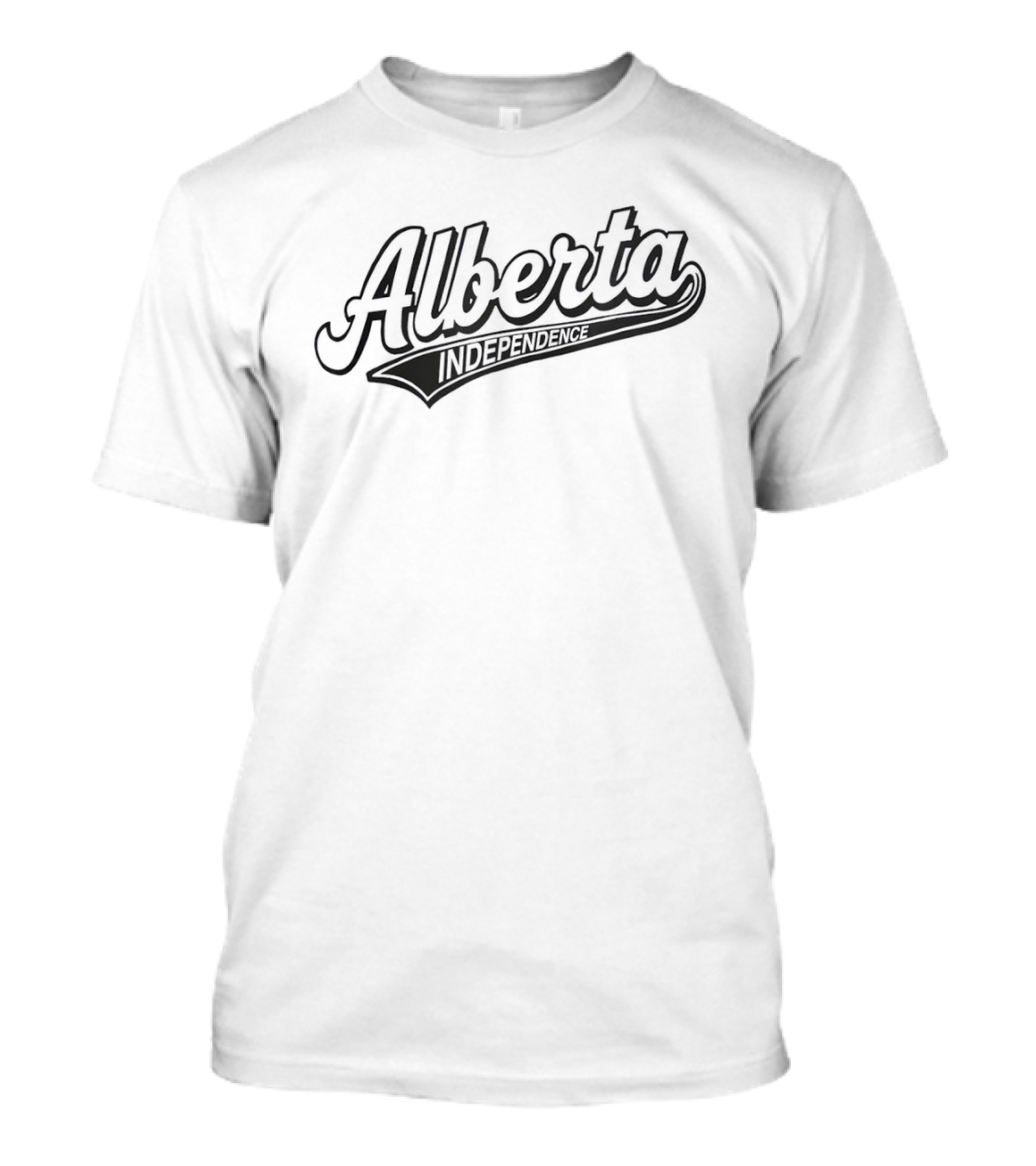 Alberta Independence Movement Bold Script T-Shirt
