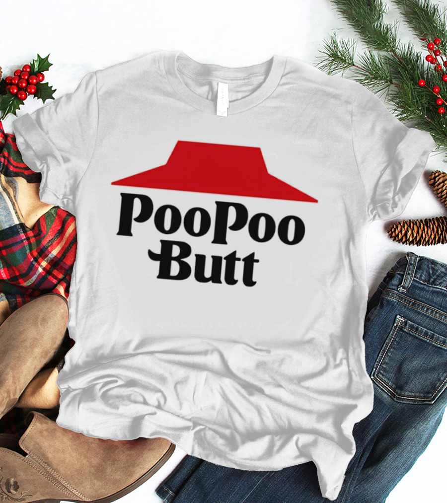 PooPoo Butt Pizza Hut T-Shirt