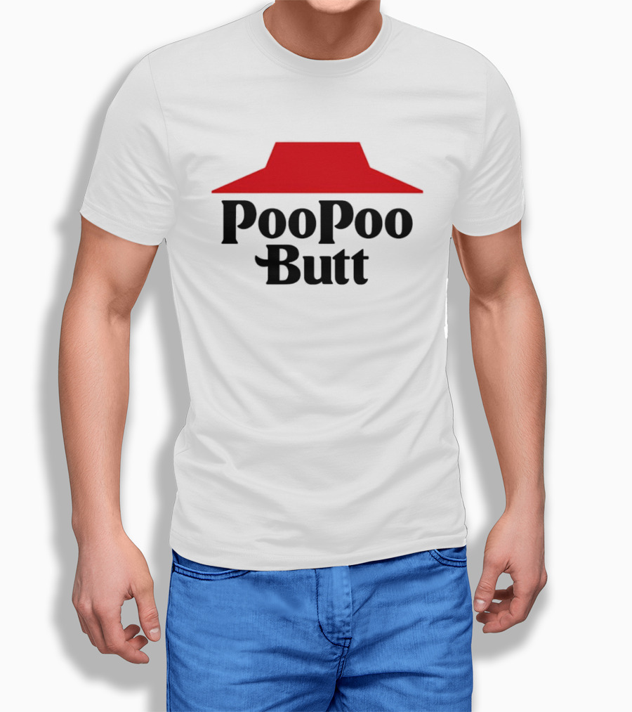 PooPoo Butt Pizza Hut T-Shirt