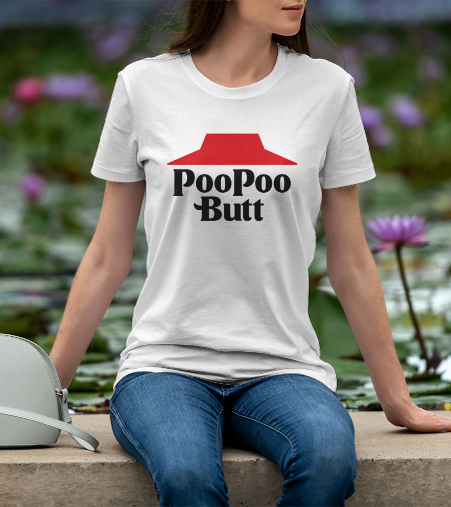 PooPoo Butt Pizza Hut T-Shirt