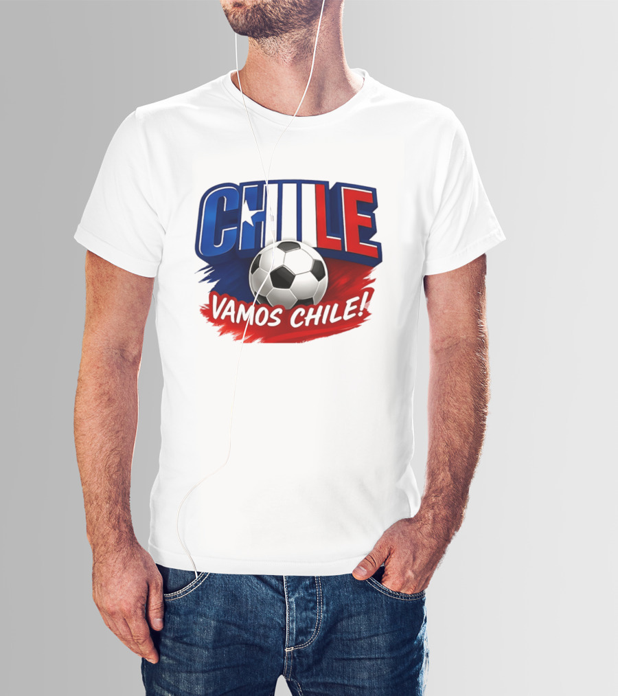 Chile Vamos Chile Soccer Enthusiast Spirit T-Shirt