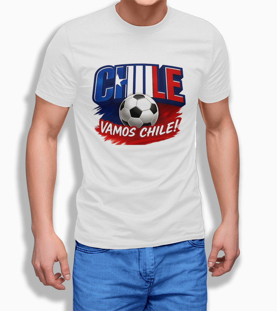 Chile Vamos Chile Soccer Enthusiast Spirit T-Shirt