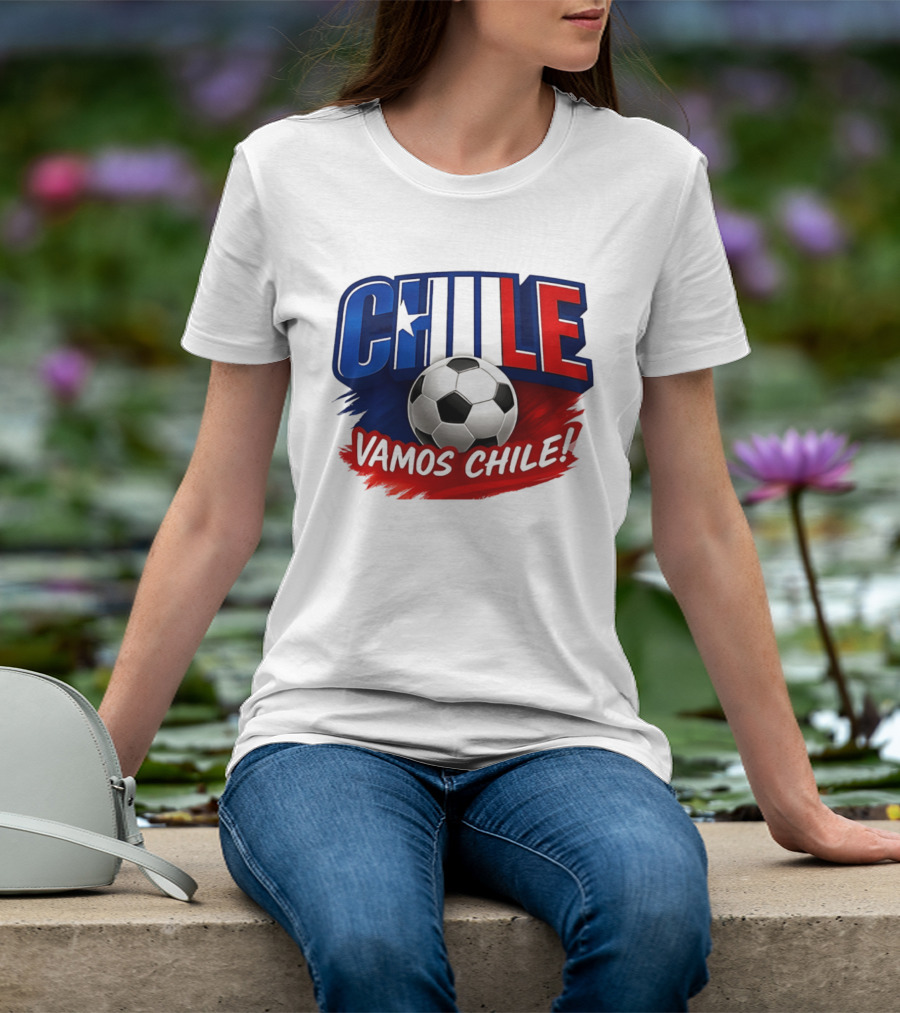 Chile Vamos Chile Soccer Enthusiast Spirit T-Shirt