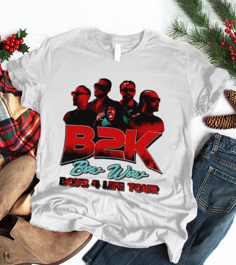 B2K Bow Wow Boys 4 Life Tour 2026 Concert T-Shirt
