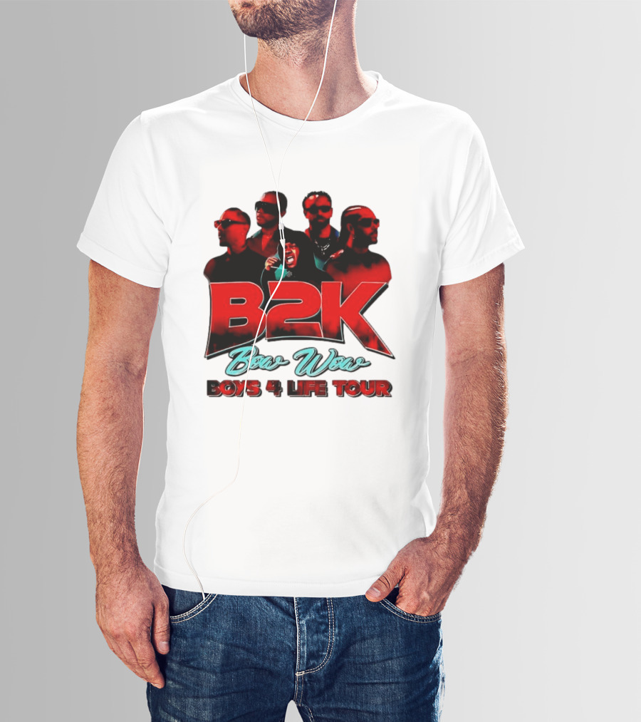 B2K Bow Wow Boys 4 Life Tour 2026 Concert T-Shirt