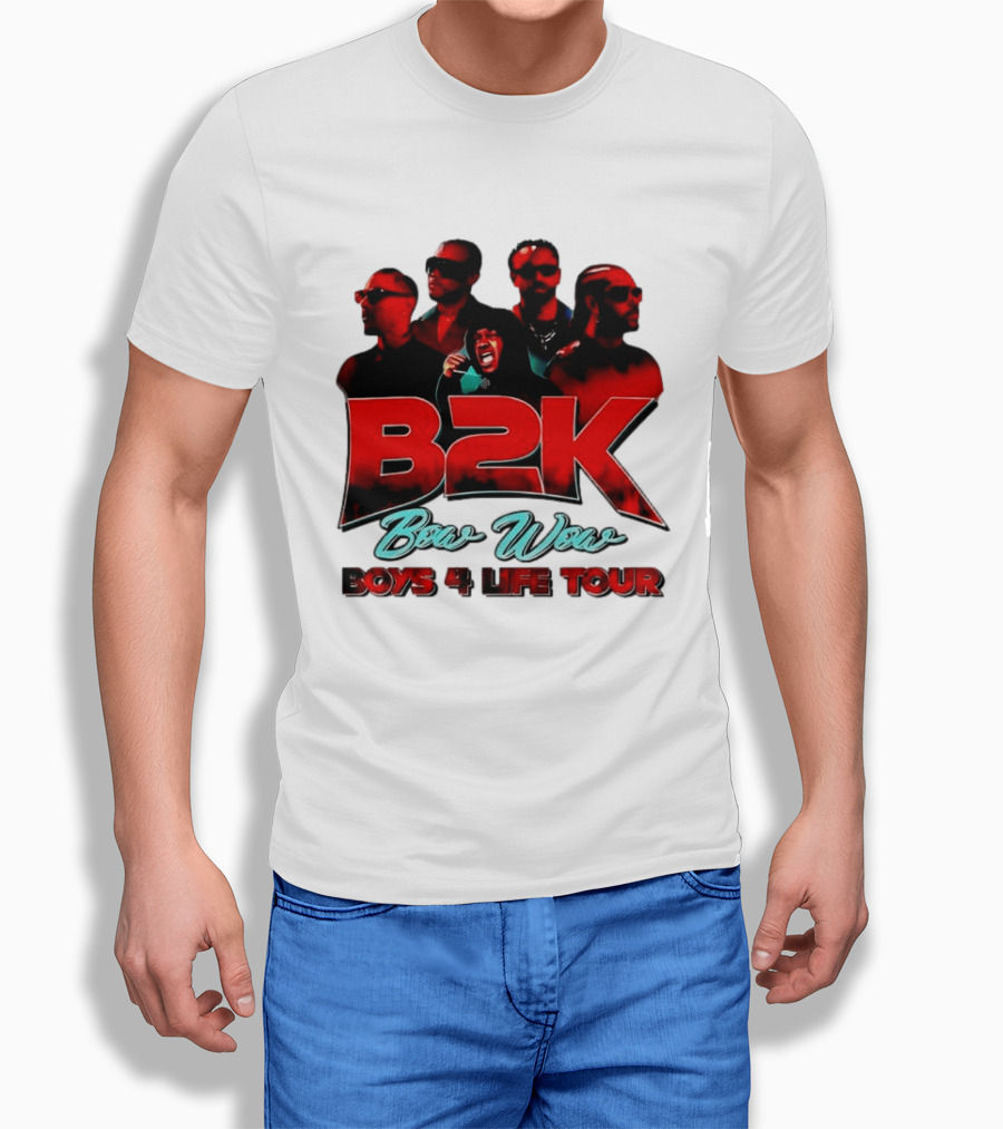 B2K Bow Wow Boys 4 Life Tour 2026 Concert T-Shirt