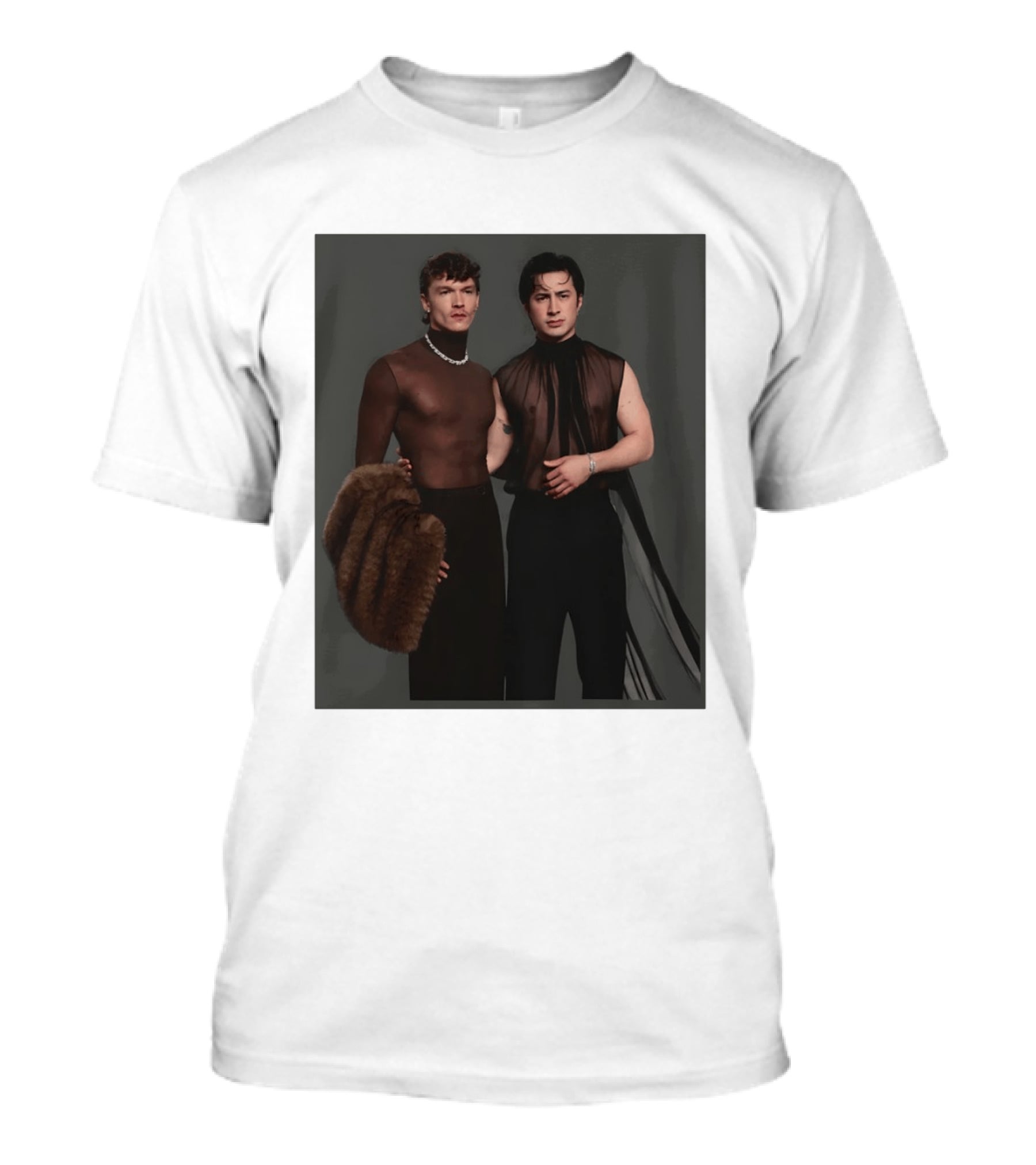 Ilya Rozanov Connor Storrie Oscars Heated Rivalry Fashion Moment T-Shirt