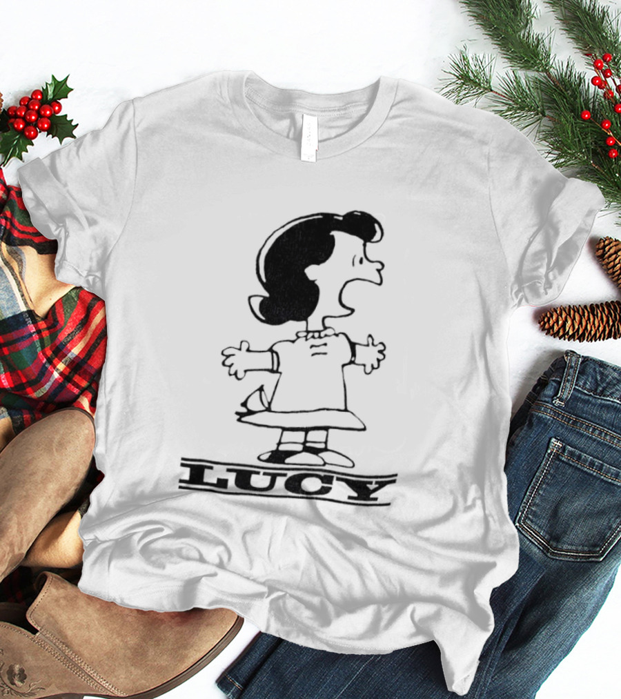Lucy Van Pelt Peanuts Vintage Character 1960 T-Shirt