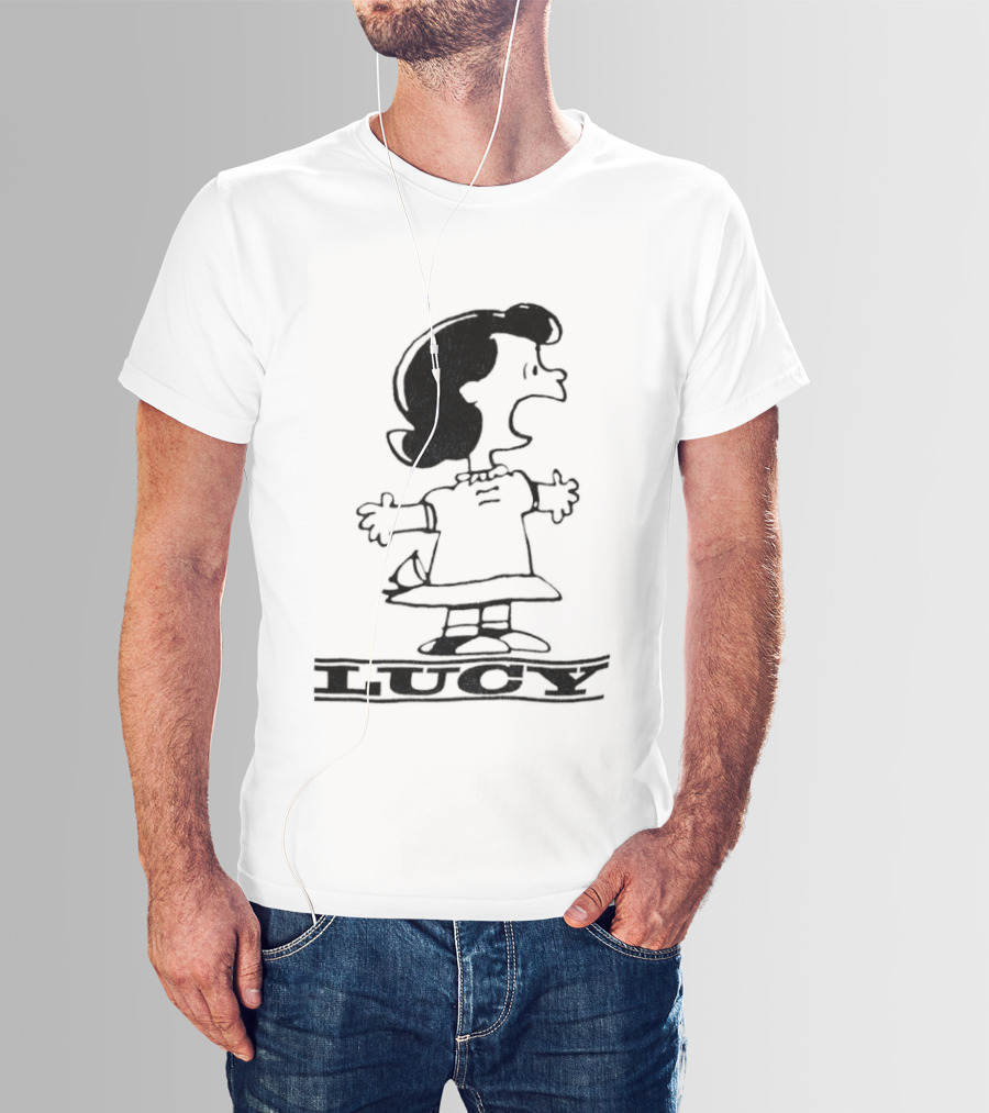Lucy Van Pelt Peanuts Vintage Character 1960 T-Shirt