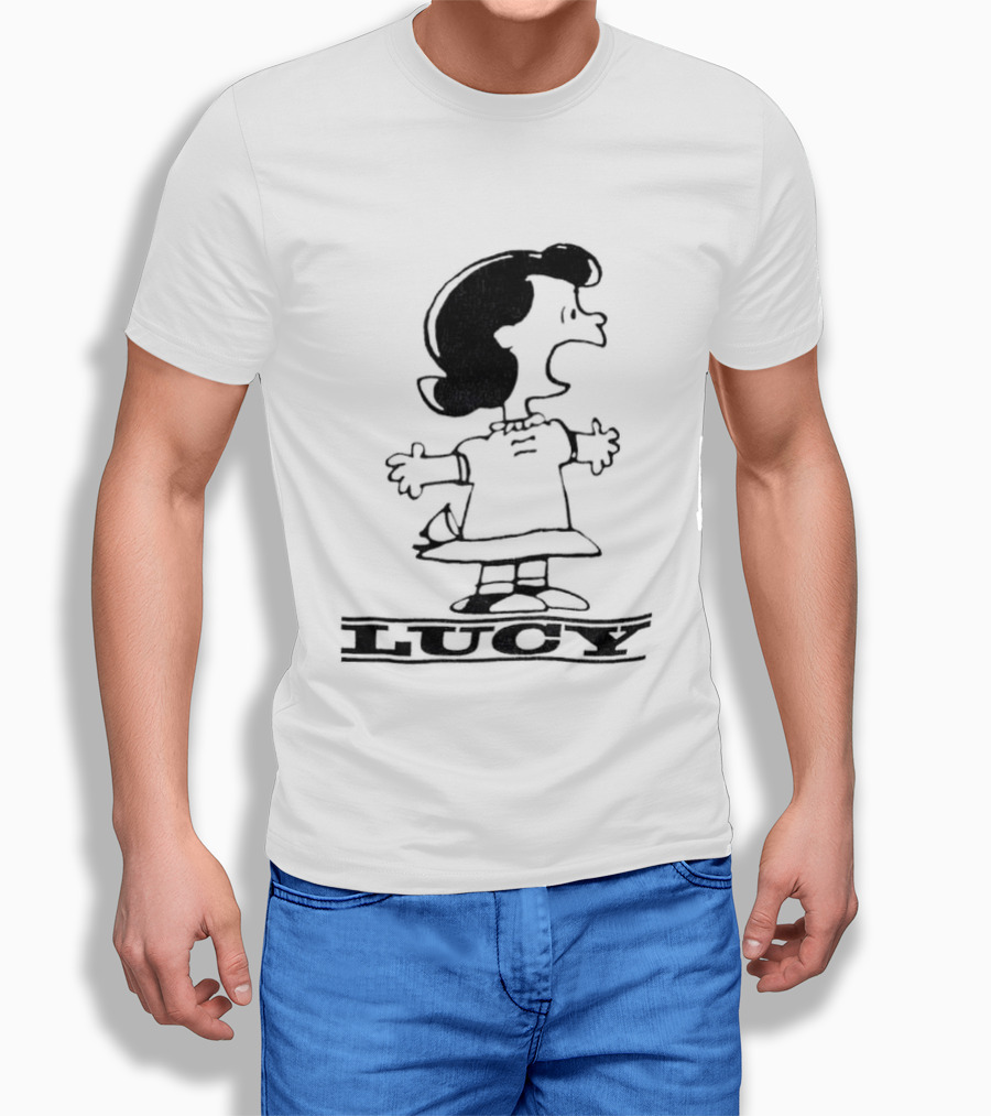 Lucy Van Pelt Peanuts Vintage Character 1960 T-Shirt