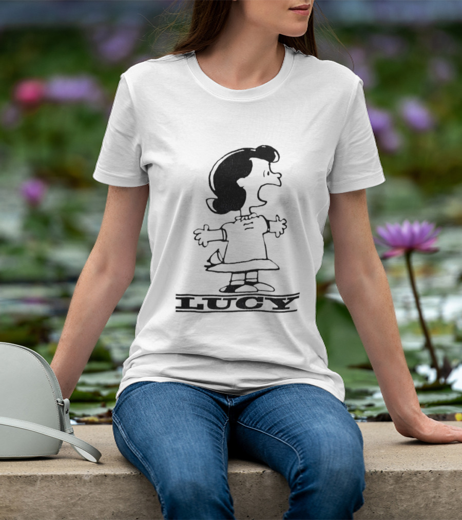 Lucy Van Pelt Peanuts Vintage Character 1960 T-Shirt