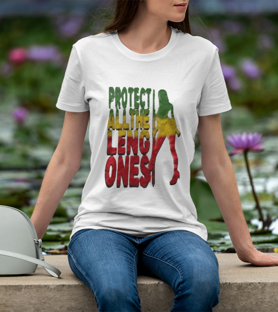 Protect All The Leng Ones Rasta T-Shirt