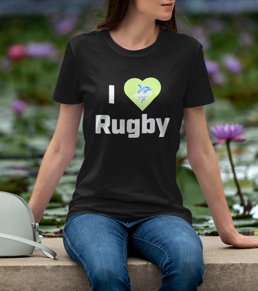 I Love Rugby Seattle Seawolves Heart T-Shirt