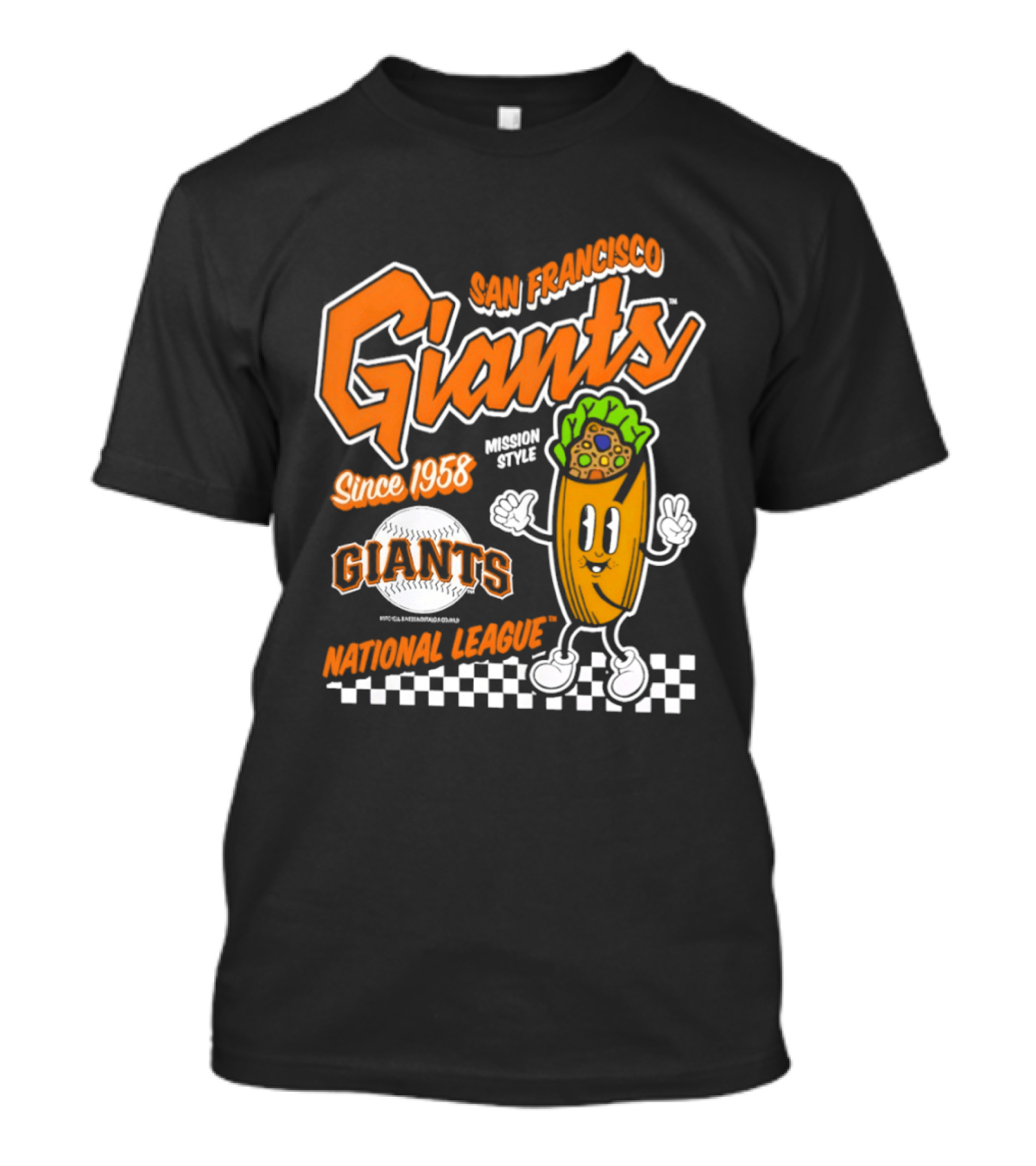 San Francisco Giants Mission Style Since 1958 National League T-Shirt