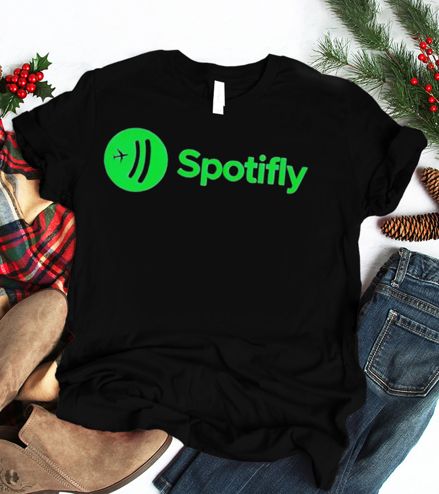 Spotifly 911 Parody Green Fly T-Shirt