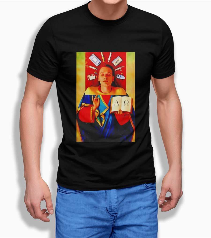 The Apostles Of Modernity Collage Meme Social Commentary Visual T-Shirt