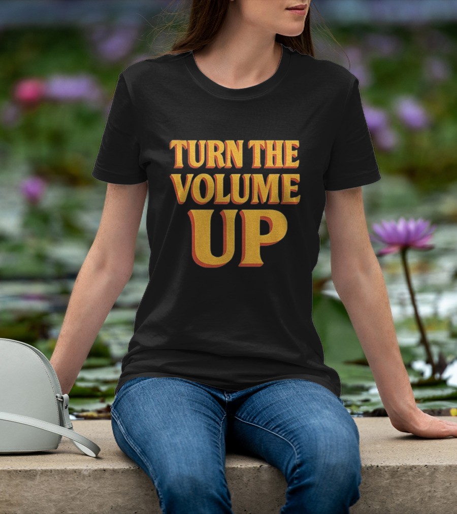 Turn The Volume Up Zohran Mamdani NYC Mayor Election Campaign T-Shirt