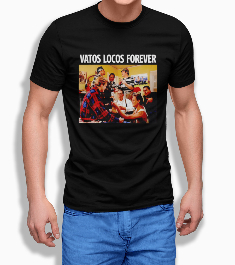 Vatos Locos Forever Blood In Blood Out Movie Scene 90s Street T-Shirt