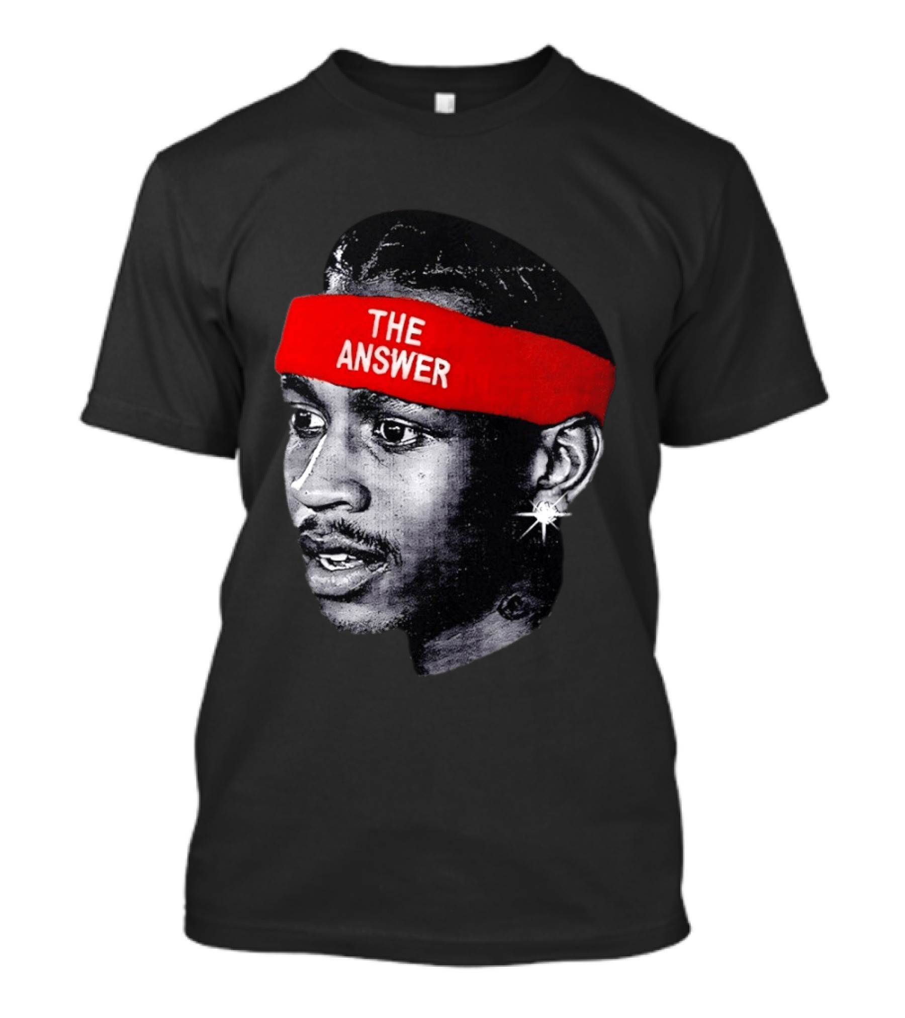 Allen Iverson The Answer Basketball Legend T-Shirt